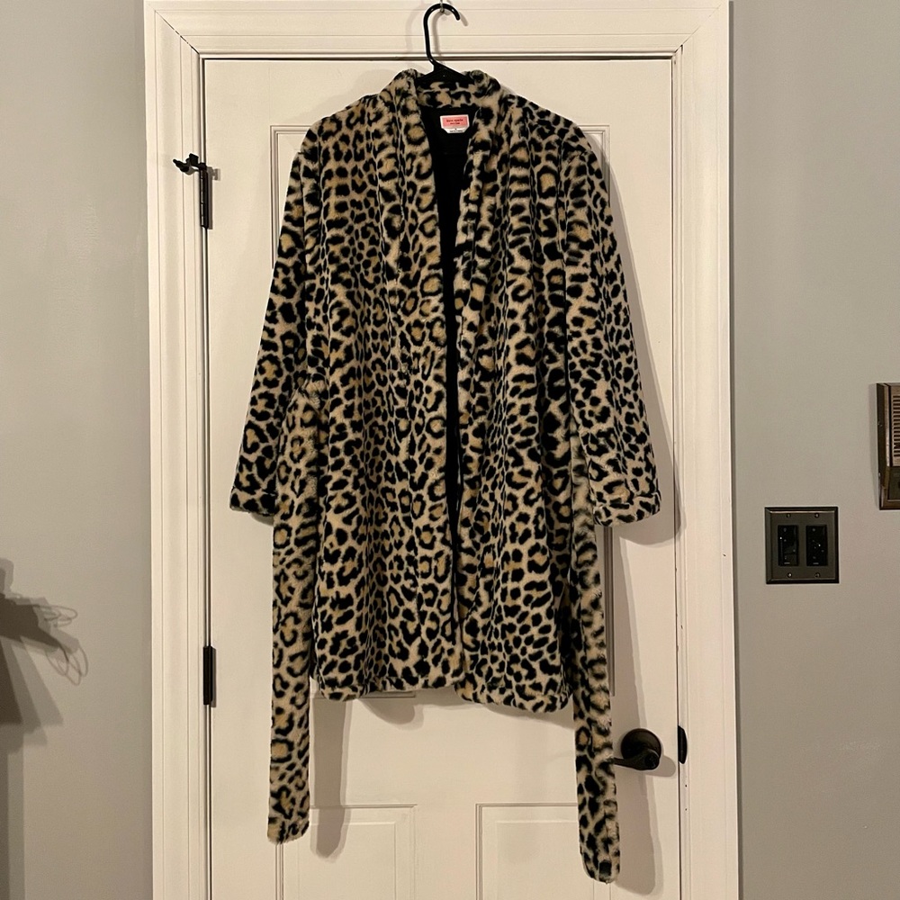 Kate Spade Animal Print Robe